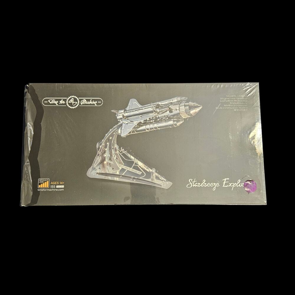 Time for Machine Space Shuttle 3D Metal Model Kit Steel DIY
